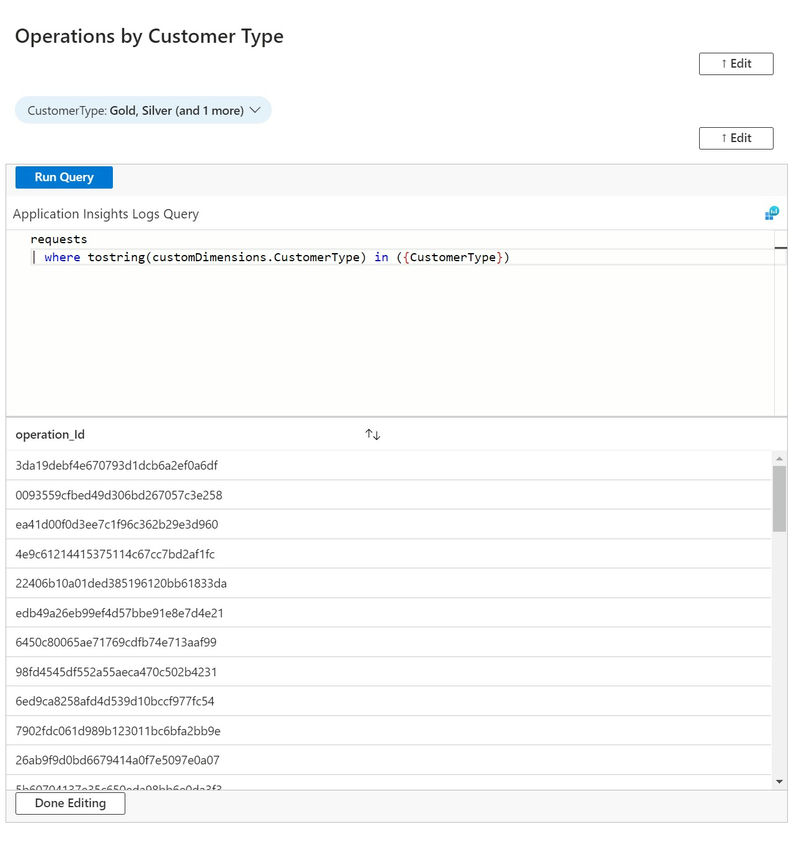 Customer Type property 